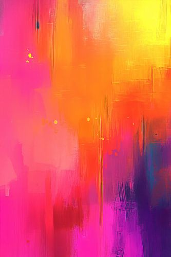 Color explosion in Neon colors iv