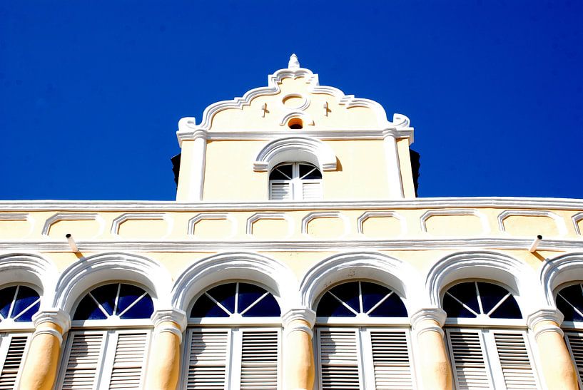 House in Willemstad Curacao par Carolina Vergoossen