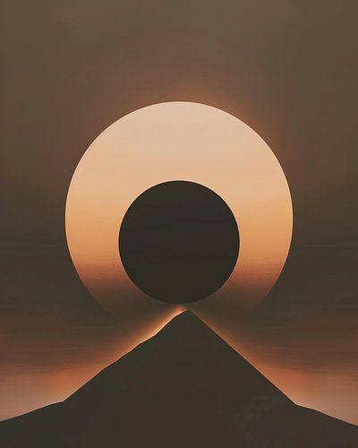 Eclipse au-dessus du Silent Peak