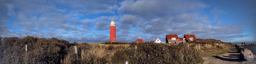 Texel Vuurtoren Panorama by Martin Visser