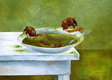 Nilpferde in der Erbsensuppe: Die ganze Suppe von Anne-Marie Somers