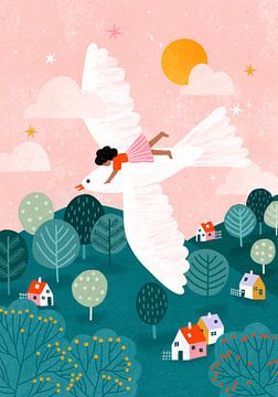 High up in the sky by Bea Muller