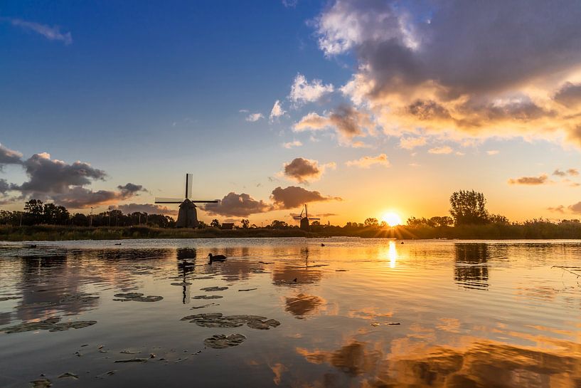 Sonnenaufgang im Oudorperpolder von jaapFoto
