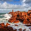 Côte de Granit Rose - Bretagne - Frankreich von Achim Thomae Photography