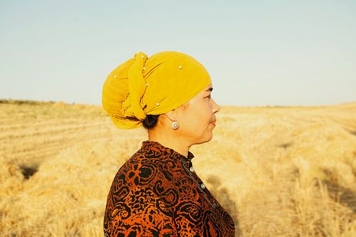 Bäuerin aus Tadschikistan