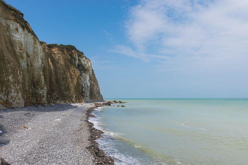 Klippen der Normandieküste in der Normandie, Frankreich von Patrick Verhoef