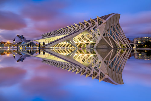 El Museu de les Ciències Príncipe Felipe van City of Arts and Sciences in Valencia