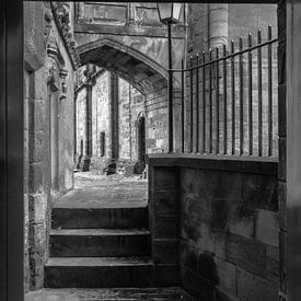 Stairs in Stirling Castle von Tony Buijse
