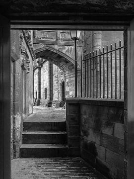 Stairs in Stirling Castle van Tony Buijse