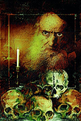 De oude man en Halloween