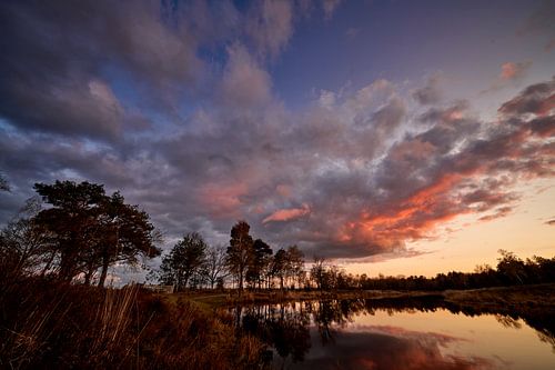 Torreven mariahout Sonnenuntergang