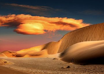 Sunset in the desert by Alex Neumayer