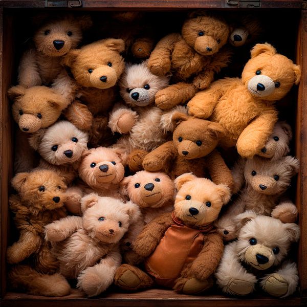 Die Teddys von Harry Hadders Design