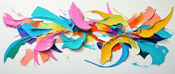 Zee van kleuren van Poster Art Shop