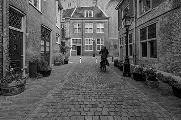 Beschuitsteeg in Leiden van Peter Bartelings