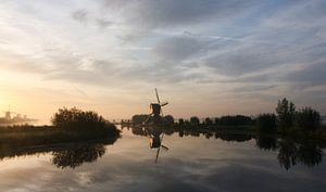 sonnenaufgang kinderdijk