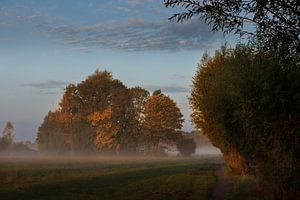 Nebliger Morgen Opwierde Appingedam 5 von Johan van der Linde