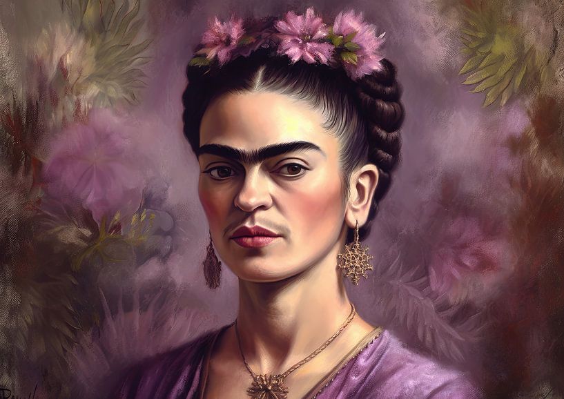 Frida Poster Print Impression d'art par Niklas Maximilian