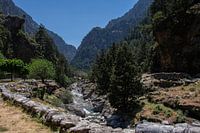 Wunderschöne Landschaft in der Samaria Schlucht