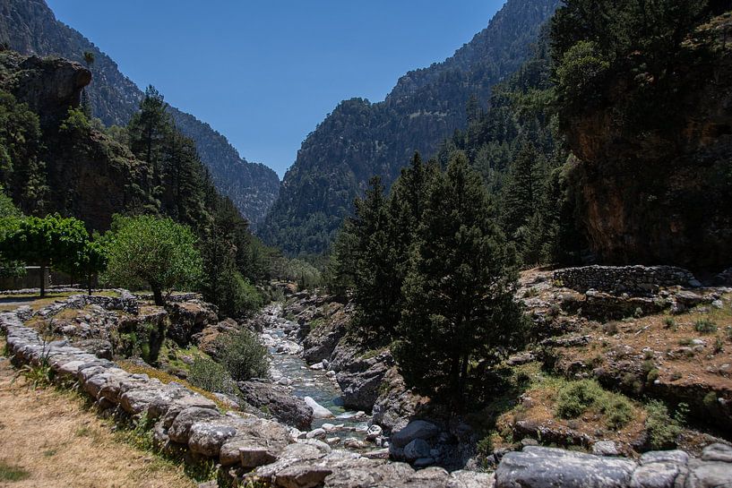 Wunderschöne Landschaft in der Samaria Schlucht von David Esser