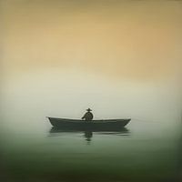 Visser in visersboot