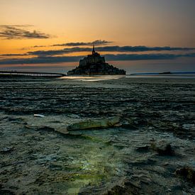 MS Michel at sunset by Bert van Leeuwen