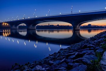 Verlängerte Waalbrücke Nijmegen von Henk Kersten