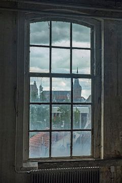 Abandonné van Heutsz building building à Kampen sur Sjoerd van der Wal Photographie