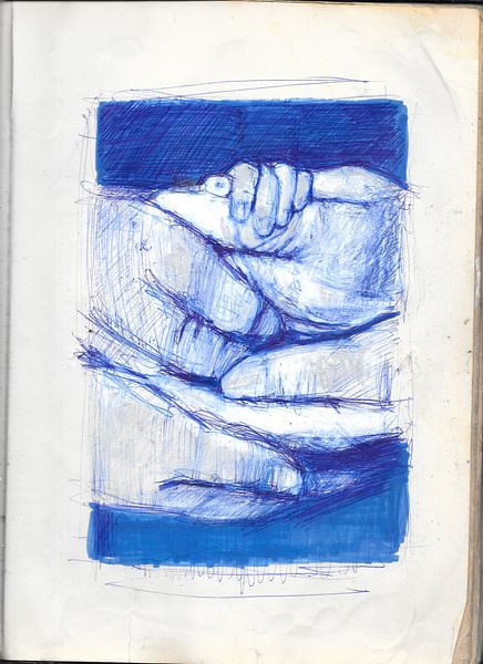 MAINS BLEUES par Vincent Jacobs