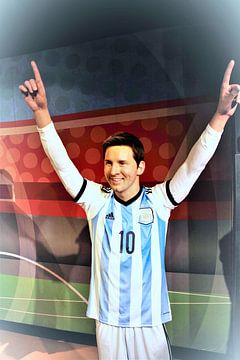 Fußballspieler Lionel Messi von Bobsphotography