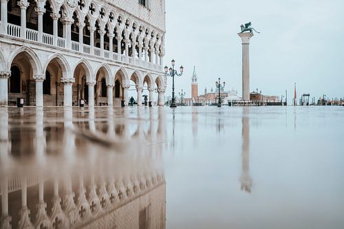 Het San Marco Plein in Venetië, Italië