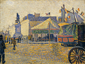 Place de Clichy, Paul Signac - 1887