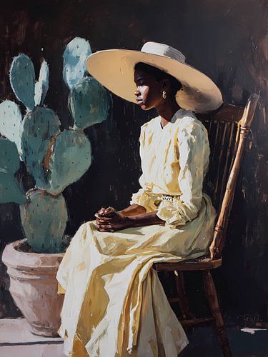 Femme afro-américaine