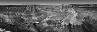 Confluence Point, Grand Canyon in Black and White by Henk Meijer Photography thumbnail