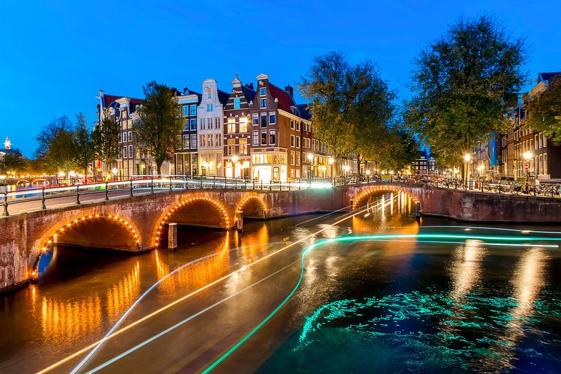 The Amsterdam canals by night sur Arjan Almekinders
