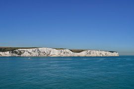 De witte krijtrotsen aan de kust van England van M.petersen I Fotografie