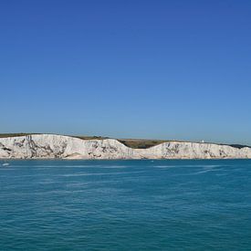 De witte krijtrotsen aan de kust van England van M.petersen I Fotografie