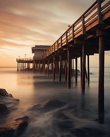 Pier at sunset