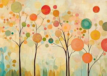 Bomenkunst | Kleurige Bomen van De Mooiste Kunst