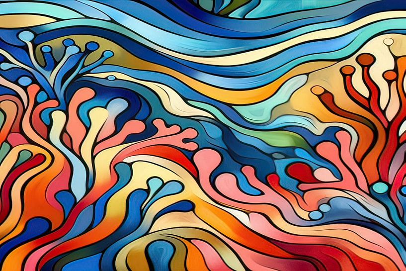 Pop corals by Kay Weber