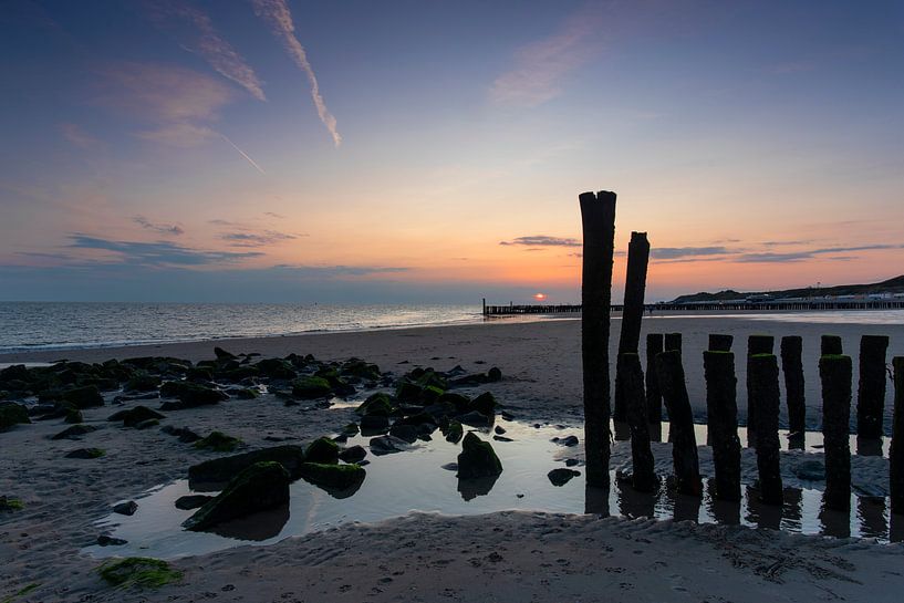 Sunset at Zoutelande by Alexander Tromp