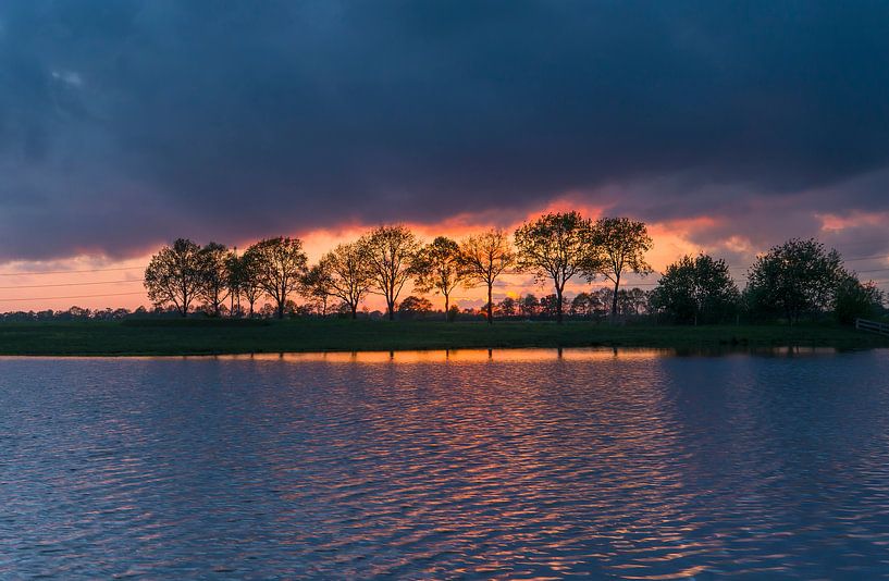 Sunset (Donderen - Netherlands) by Marcel Kerdijk