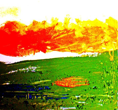 Abstract landschap