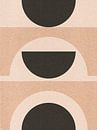 Moderne abstracte geometrische collage nr. 2 van Dina Dankers thumbnail