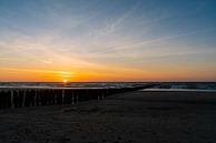 Zonsondergang op het strand van Jeroen Berendse thumbnail