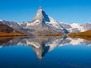 Matterhorn Stellisee von Menno Boermans