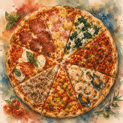 Pizza Vielfalt
