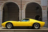 Lamborghini Miura SV Yellow oldtimer supercar