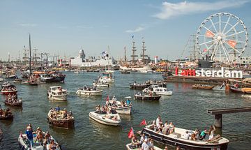 Sail Amsterdam 2015 op zaterdag van John Kreukniet