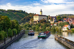 An der Schleuse Gundelsheim